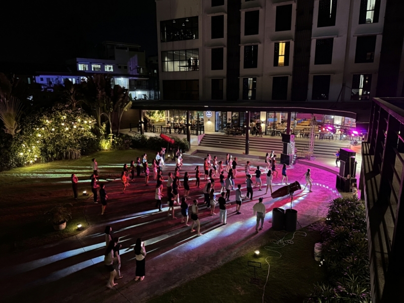 フィリピン留学 Cebu21 - EV Academy-Zumba-5